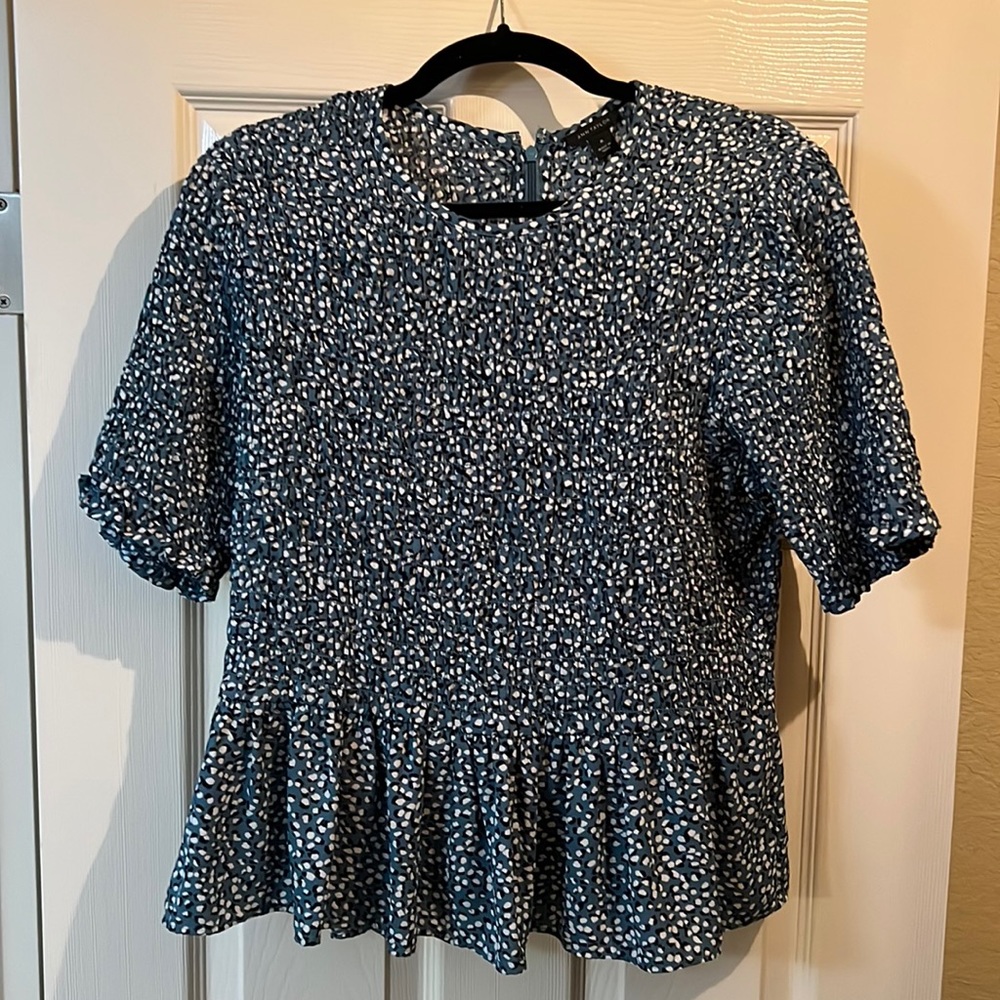 Ann Taylor printed blouse